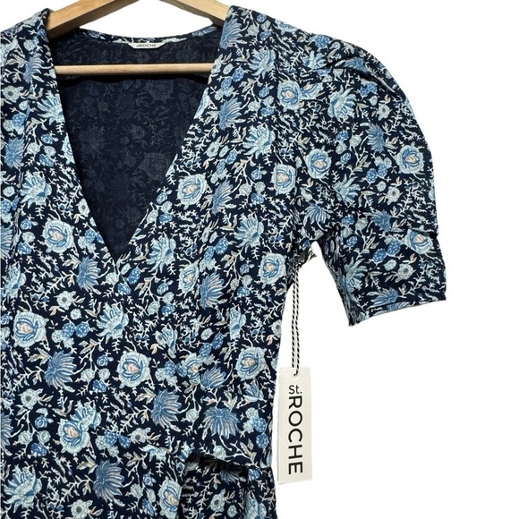 NWT ST. ROCHE Pearl Dress Navy 6 - Picture 11 of 15